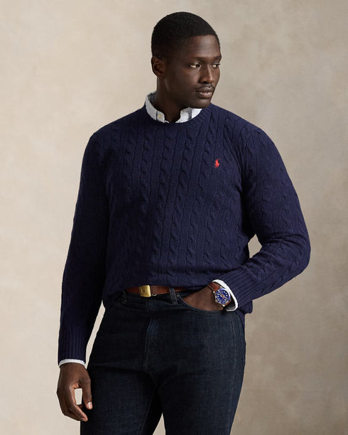POLO RALPH LAUREN CABLE-KNIT JUMPER
